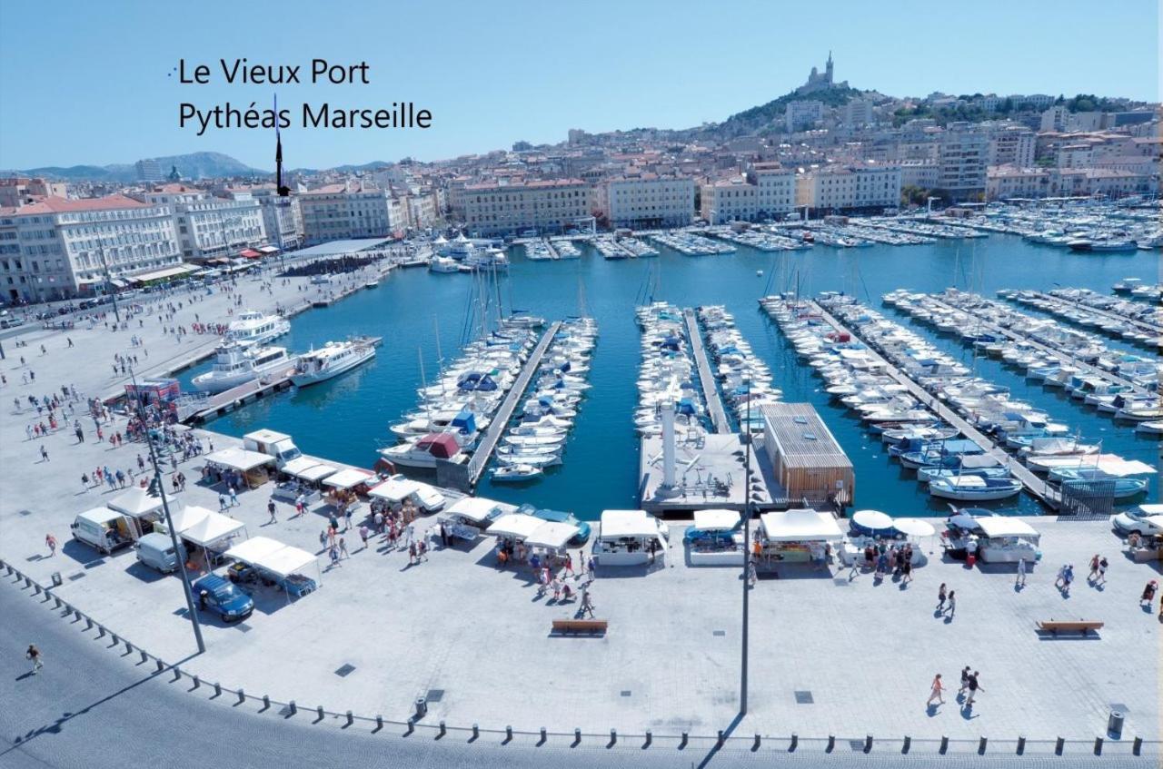 Le Pytheas Vieux Port Marseille Apartment Bagian luar foto